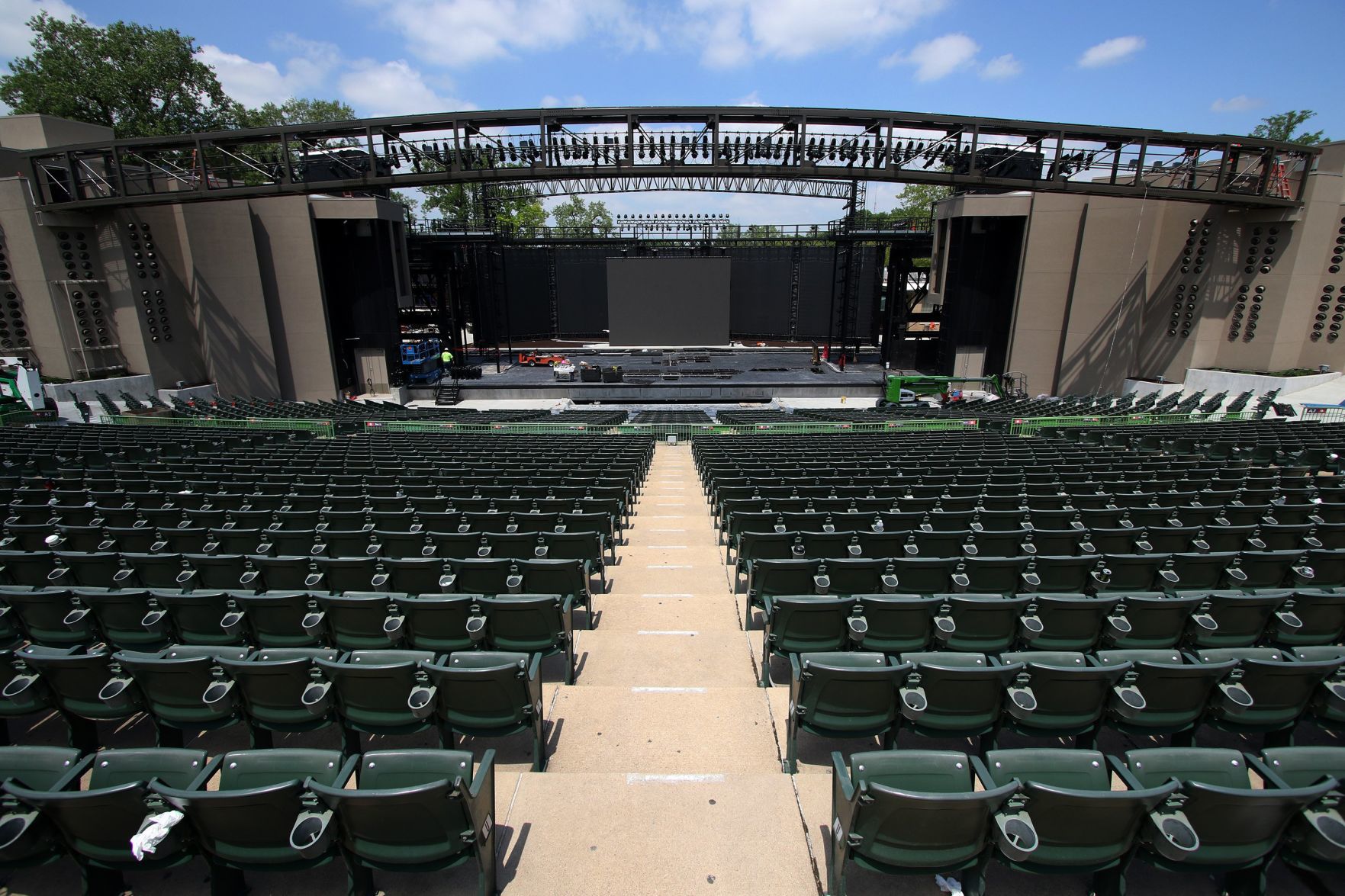 Muny stage improvements